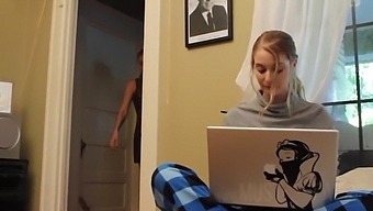 Two Horny Sisters Enjoy Lesbian Intimacy At Home