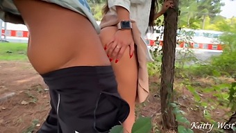 Public Sex On The Train Leads To Almost Getting Caught And Continuing Privately