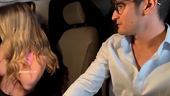 Dani Ortiz'S Passionate Oral Skills Leave A Taxi Driver Satisfied On The Eve Of Her Marriage