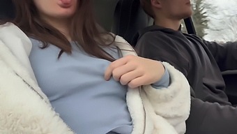 Small Boobed Amateur Couple’s Hardcore Christmas Sex Adventure